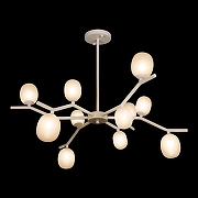 Люстра на штанге Loft it Sakura 10212/12 White цвет плафона/подвески Дымчатый, цвет арматуры Белый-3