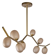 Люстра на штанге Loft it Sakura 10212/8L Gold цвет золото-1