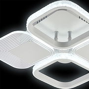 Люстра Escada Sam1a 10230/4LED цвет плафона/подвески Прозрачный, цвет арматуры Белый-4