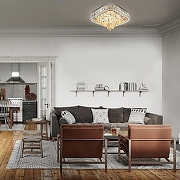 Люстра Escada Passion 10232/SG LED цвет плафона/подвески Прозрачный, цвет арматуры Хром-4