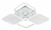 Люстра Escada Sam1a 10234/4LED цвет плафона/подвески Прозрачный, цвет арматуры Белый
