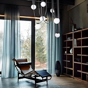 Люстра Loft it P1cot 10240/7 цвет плафона/подвески Белый, цвет арматуры Серый-9