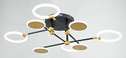 Люстра Escada Cassiopeia 10247/8LED цвет плафона/подвески Белый, Золото, цвет арматуры Золото, Черный-2
