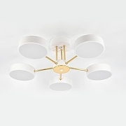 Люстра на штанге Escada Rune 10262/5LED цвет белый, золото-1