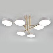 Люстра на штанге Escada Rune 10262/6LED цвет белый, золото-2