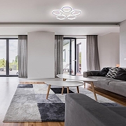 Люстра Escada Centaur1 10263/5LED BL цвет плафона/подвески Прозрачный, цвет арматуры Белый-3