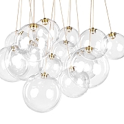 Люстра Loft it Pop 1t 10270/D15 цвет золото-4