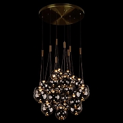 Люстра Loft it Pop 1t 10270/D24 цвет золото-3