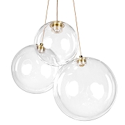 Люстра Loft it Pop 1t 10270/P3 цвет золото-4