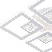Люстра Escada Hydr1a 10277/4LED цвет плафона/подвески Белый, Прозрачный, цвет арматуры Белый-4