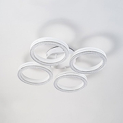 Люстра Escada Fianit 10282/4LED цвет плафона/подвески Белый, Прозрачный, цвет арматуры Белый-1