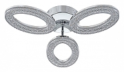 Люстра Escada Bar1t 10283/3LED цвет плафона/подвески Прозрачный, цвет арматуры Хром