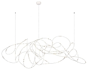 Люстра Loft it Flock of L1ght 10309/31 цвет белый, бронза-1