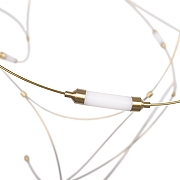 Люстра Loft it Flock of L1ght 10309/31 цвет белый, бронза-3