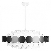 Люстра на штанге Loft it Juicy 10310/M Black цвет плафона/подвески Белый, Черный, цвет арматуры Белый
