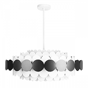 Люстра на штанге Loft it Juicy 10310/M Black цвет плафона/подвески Белый, Черный, цвет арматуры Белый-1