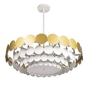 Люстра на штанге Loft it Ju1cy 10310/M Gold цвет белый-2