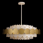 Люстра на штанге Loft it Ju1cy 10310/M Gold цвет белый-4