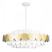 Люстра на штанге Loft it Ju1cy 10310/M Gold цвет плафона/подвески Белый, Золото, цвет арматуры Белый-1