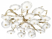 Люстра Loft it Bloom 10352/1000C AB цвет плафона/подвески Прозрачный, цвет арматуры Бронза