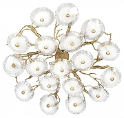 Люстра Loft it Bloom 10352/1000C AB цвет плафона/подвески Прозрачный, цвет арматуры Бронза-1