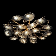 Люстра Loft it Bloom 10352/1000C AB цвет плафона/подвески Прозрачный, цвет арматуры Бронза-3