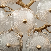 Люстра Loft it Bloom 10352/1000C AB цвет плафона/подвески Прозрачный, цвет арматуры Бронза-5