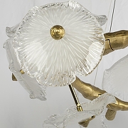 Люстра Loft it Bloom 10352/650 AB цвет бронза античная-6