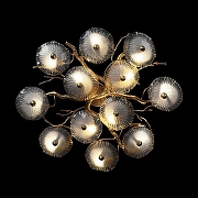 Люстра Loft it Bloom 10352/800C AB цвет плафона/подвески Прозрачный, цвет арматуры Бронза-3