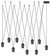 Люстра Loft it Blackout 10357/10 цвет черный-2