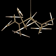 Люстра на штанге Loft it Agnes 10399/20 GD цвет плафона/подвески Белый, цвет арматуры Золото-4