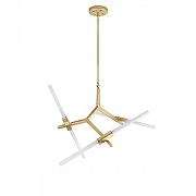 Люстра на штанге Loft it Agnes 10399/6 GD цвет плафона/подвески Белый, цвет арматуры Золото-2