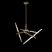 Люстра на штанге Loft it Agnes 10399/6 GD цвет плафона/подвески Белый, цвет арматуры Золото-3