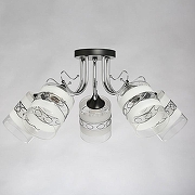 Люстра De City Олимпия 106010705 цвет плафона/подвески Прозрачный, цвет арматуры Хром-2