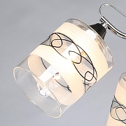 Люстра De City Олимпия 106010705 цвет плафона/подвески Прозрачный, цвет арматуры Хром-4