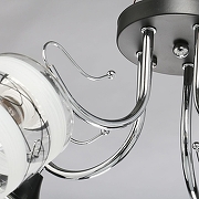 Люстра De City Олимпия 106010705 цвет плафона/подвески Прозрачный, цвет арматуры Хром-7