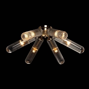 Люстра на штанге De City Олимпия 62 106011806 цвет плафона/подвески Прозрачный, цвет арматуры Бронза-1