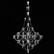 Люстра O-LUCE Alla Crystal 1095311-0 цвет плафона/подвески Прозрачный, цвет арматуры Хром-1