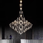 Люстра O-LUCE Alla Crystal 1095311-0 цвет плафона/подвески Прозрачный, цвет арматуры Хром-2