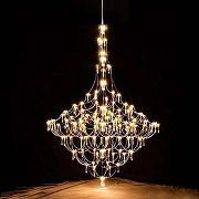 Люстра O-LUCE Alla Crystal 1095311-0 цвет плафона/подвески Прозрачный, цвет арматуры Хром-4
