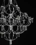 Люстра O-LUCE Alla Crystal 1095311-0 цвет плафона/подвески Прозрачный, цвет арматуры Хром-8