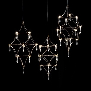 Люстра O-LUCE Mariah 3 1097311-1 цвет плафона/подвески Прозрачный, цвет арматуры Золото-4