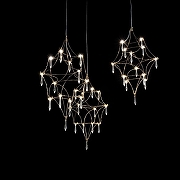 Люстра O-LUCE Mariah 3 1097311-1 цвет плафона/подвески Прозрачный, цвет арматуры Золото-7