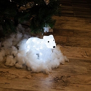 Зверь световой Uniel Белый медведь 11037 цвет Белый, черный-6