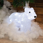 Зверь световой Uniel Белый медведь 11037 цвет Белый, черный-9