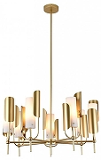 Люстра на штанге Indigo Impero 11048/7R Gold цвет плафона/подвески Белый, цвет арматуры Золото-1
