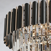 Люстра De City Бриз 35 111014308 цвет плафона/подвески Прозрачный, цвет арматуры Золото, Черный-9