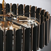 Люстра De City Бриз 35 111014308 цвет плафона/подвески Прозрачный, цвет арматуры Золото, Черный-10