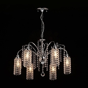 Люстра De City Бриз 24 111017706 цвет плафона/подвески Прозрачный, цвет арматуры Хром-2