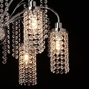 Люстра De City Бриз 24 111017706 цвет плафона/подвески Прозрачный, цвет арматуры Хром-4